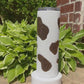 Cow Rhinestone Tumbler